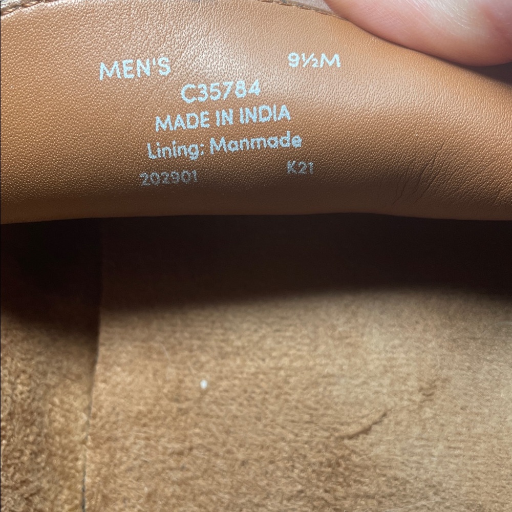 Cole Haan Wyatt Bit Driver Loafer Moc Toe slip on tan shoes men’s size 9.5 - Picture 8 of 16